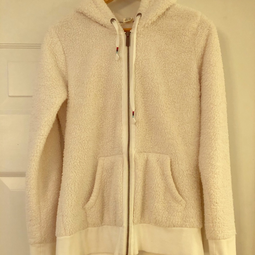 Roxy Fuzzy Zip up Hoodie